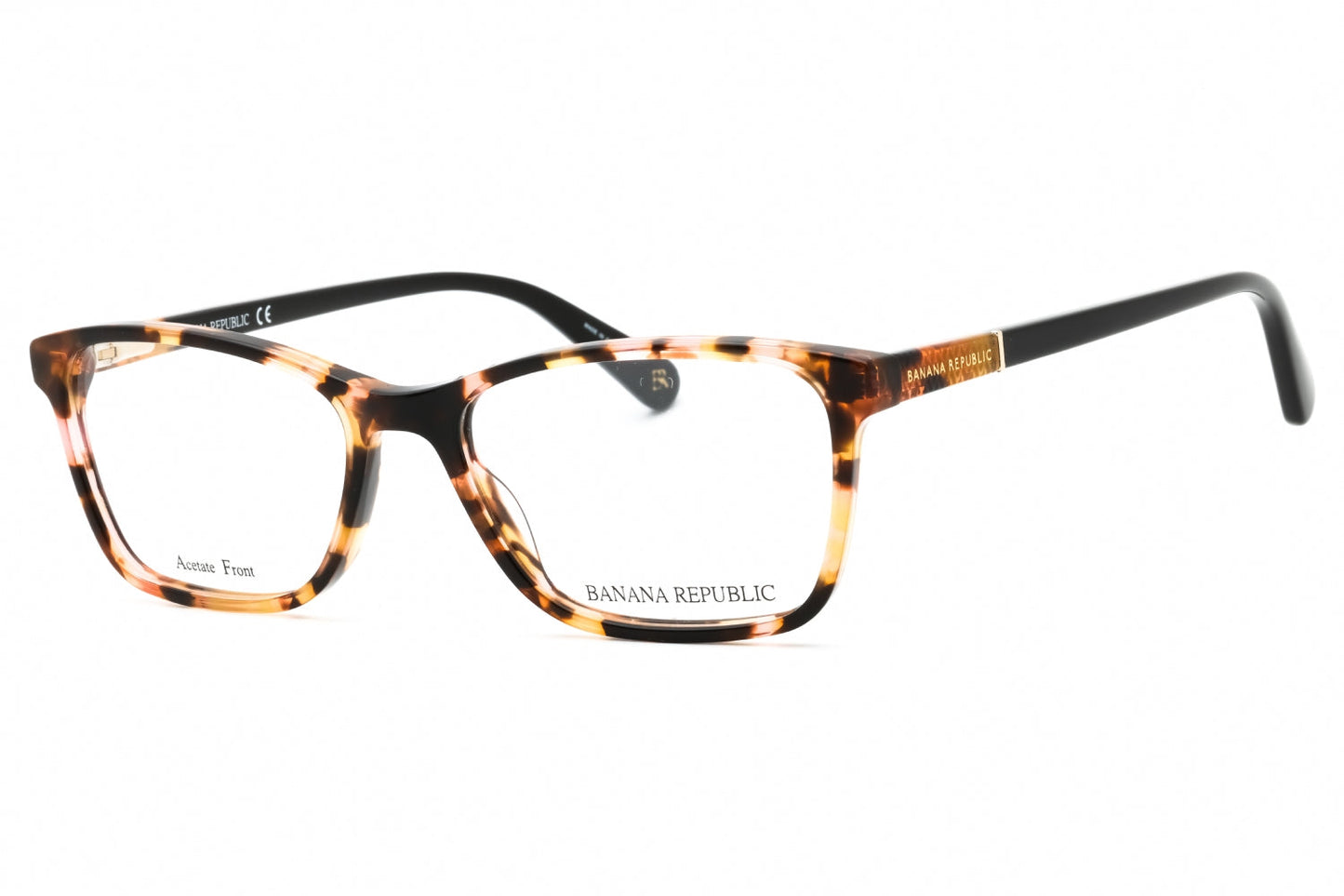 Banana Republic: BR 207 0S0R 00 BROWN HVN PINK/Clear demo lens