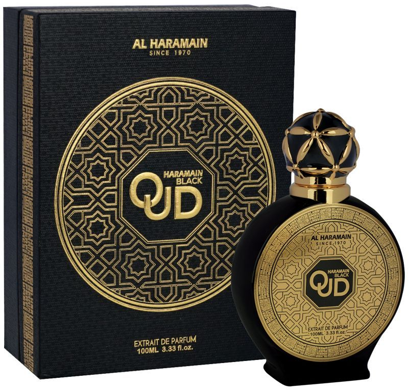 Al Haramain: Al Haramain Black Oud Extrait De Parfum EDP Caballero 100Ml