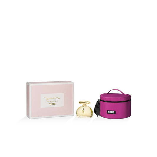 Tous: Tous Touch The Original Gold + Cosmetiquera EDT Set De Dama 100ML