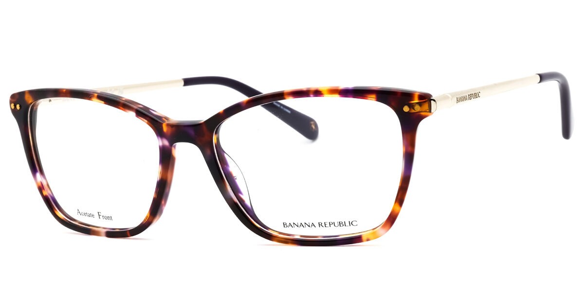 Banana Republic: BR 228 0DEX 00 BRW VIOL HV/Clear demo lens