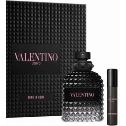Valentino: Uomo Born In Roma + Miniatura 10ML EDT Set Caballero 100ML