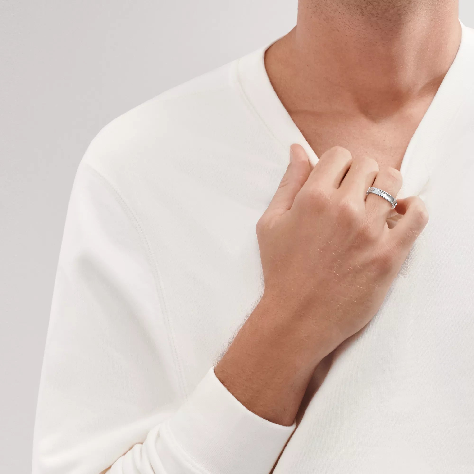 Tiffany 1837, Ring in Silver, Narrow (Dama)