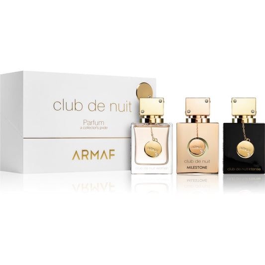 Armaf: Miniaturas-Club De Nuit Collector´S Pride - Club De Nuit Intense Woman EDP 30ML + Club De Nuit Woman EDP 30ML + Club De Nuit Milestone EDP 30ML EDP Set De Dama 30ML