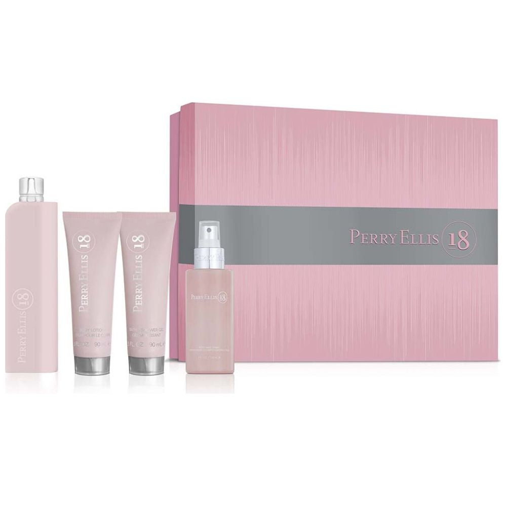 PERRY ELLIS - PERRY 18 DAMA SET 4PZ EDP DAMA 100ML