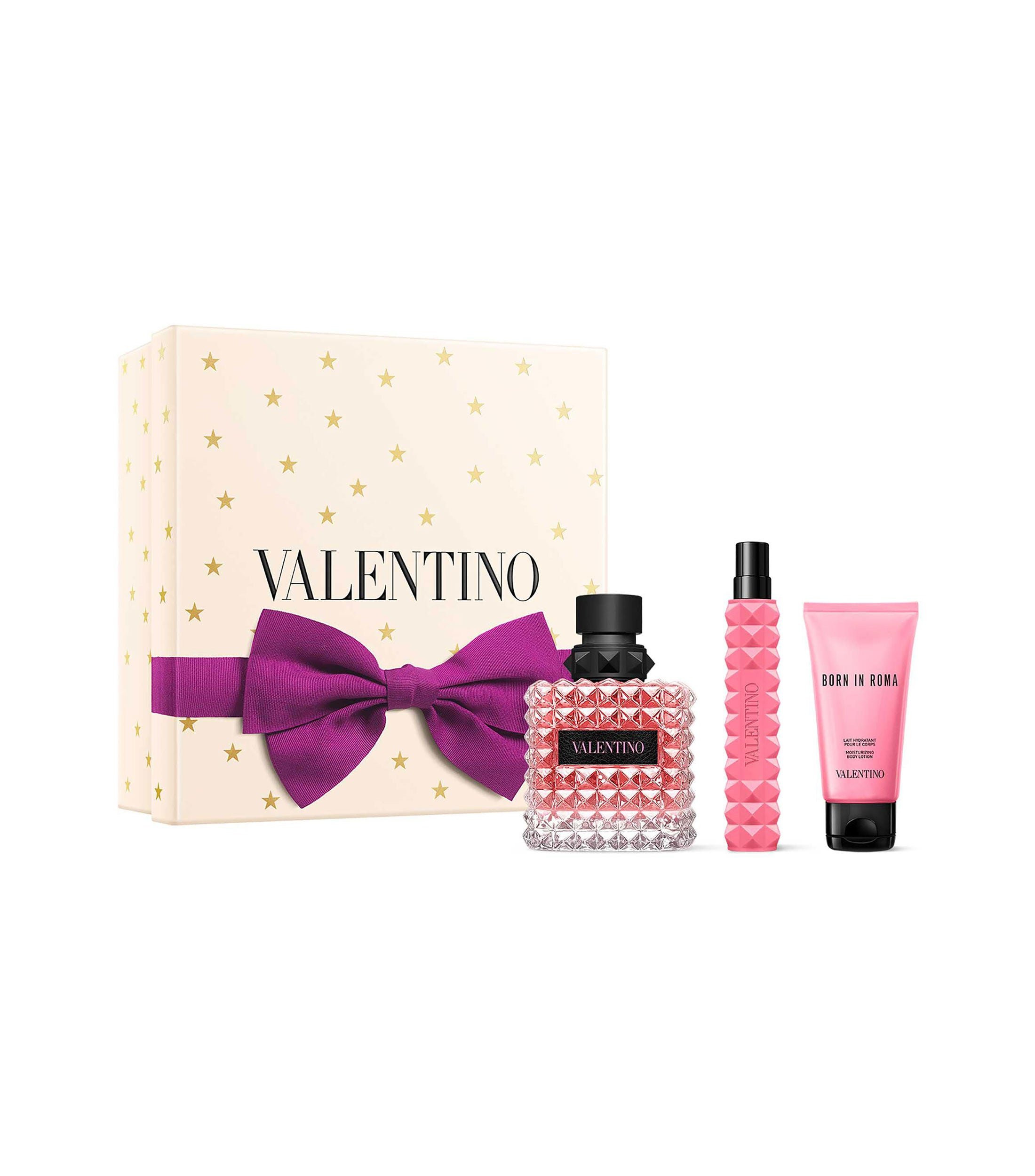 Valentino Donna Born In Roma + Crema + Miniatura EDP Set De Dama 100ML