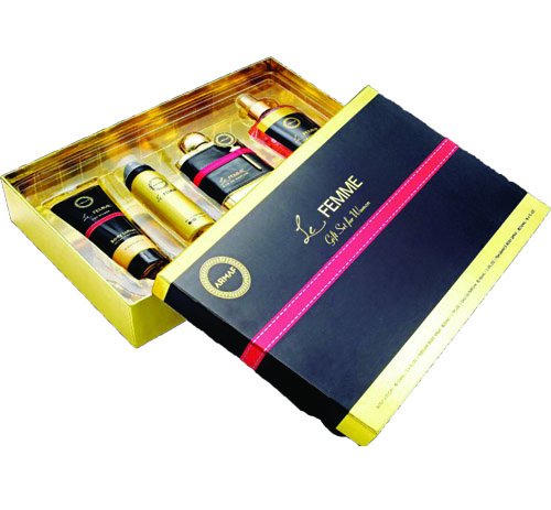 Armaf: Armaf La Femme EDP 100ML + Body Lotion 100ML  + Bodyspray 50ML + Body Mist 250ML EDP  Set De Dama  100ML