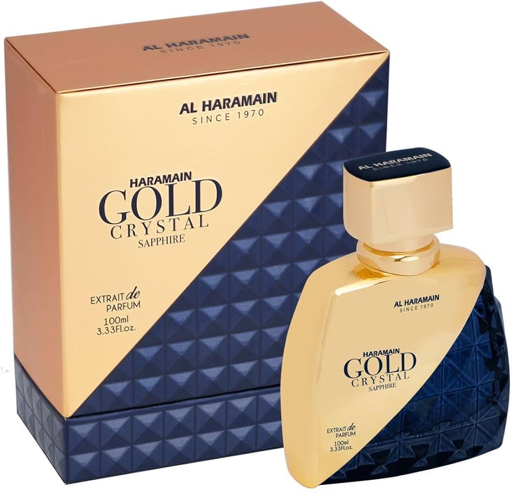 Al Haramain: Gold Crystal Sapphire EDP Unisex 100Ml