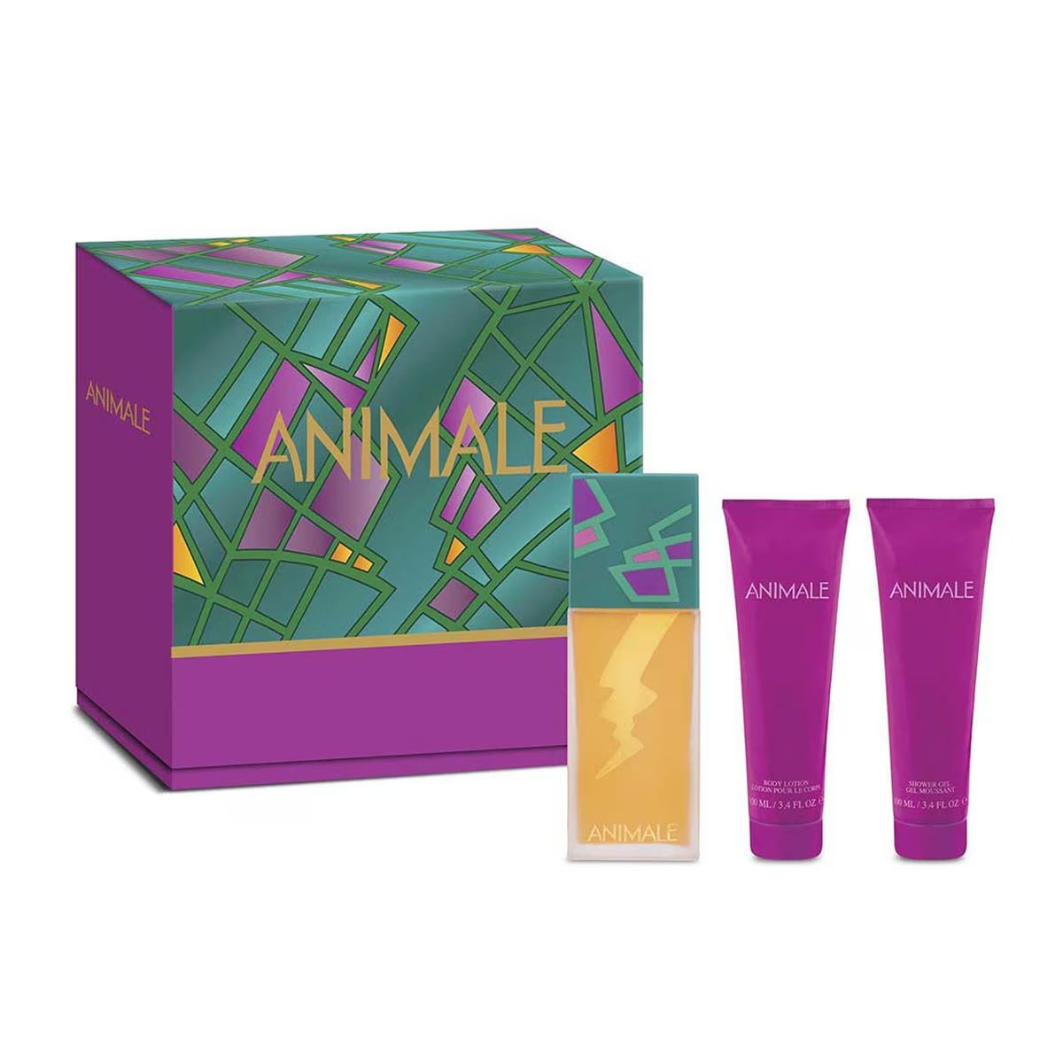 Animale: Animale Dama + Body Lotion 100ML + Shower Gel 100ML EDP Set De Dama  100ML