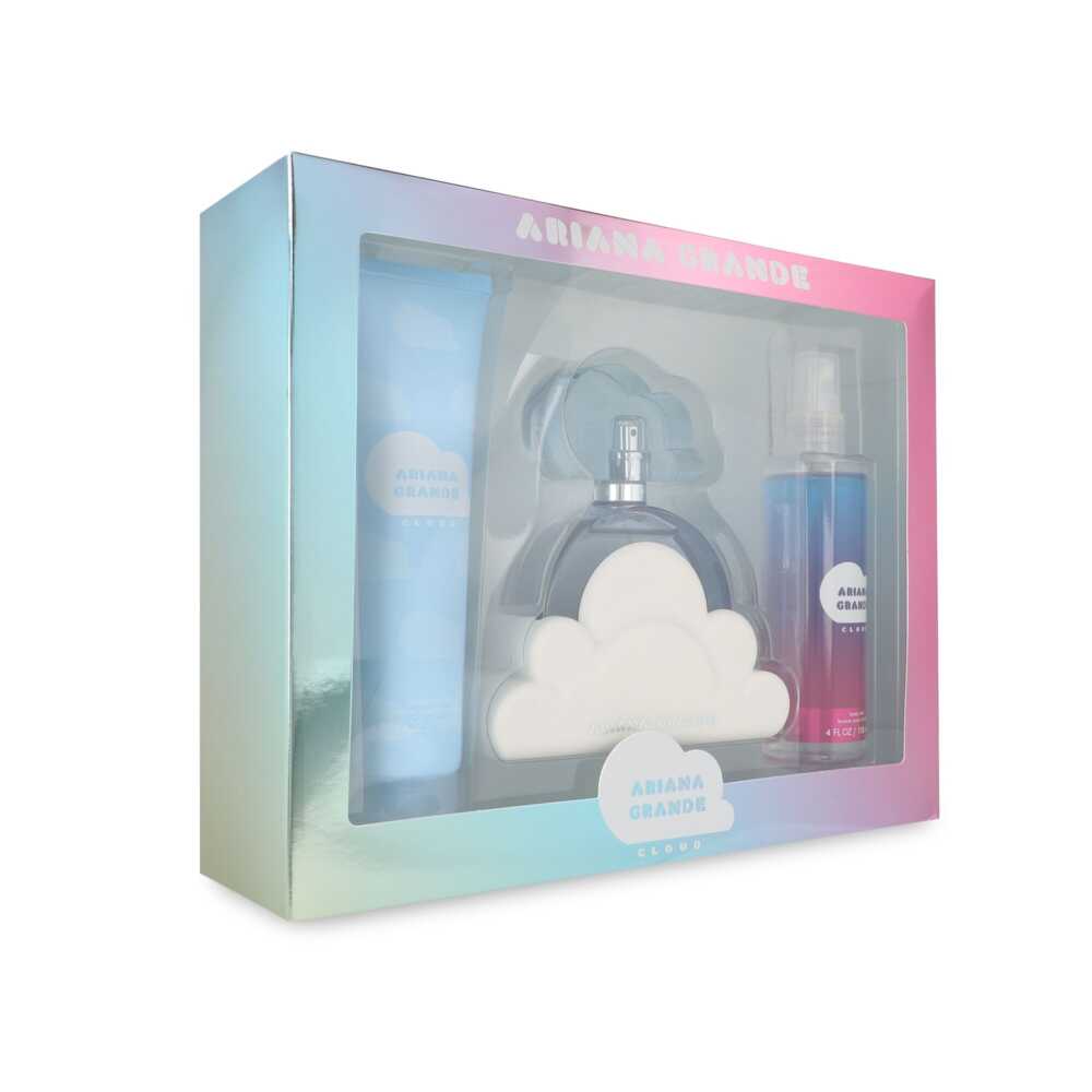 Ariana Grande: Cloud EDP 100ML + Body Mist 118ML + Soufflée 100ML EDP Set De Dama 100ML