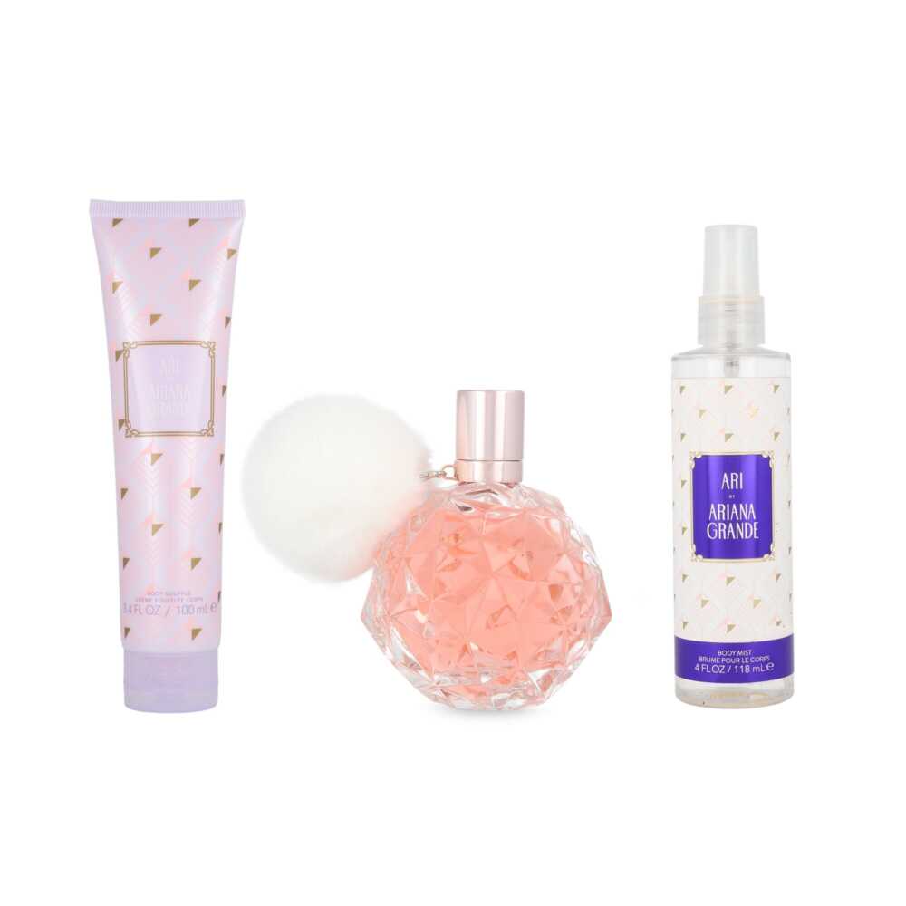 Ariana Grande: Ari By Ariana EDP 100ML + Mist 118ML + Soufflée 100ML EDP Set De Dama 100ML