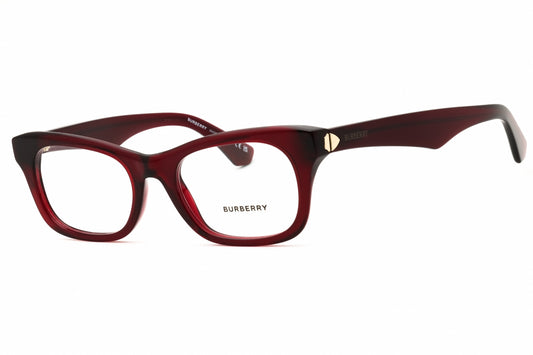 Burberry, 0BE2422 - Transparent Bordeaux Burgundy/clear demo lens