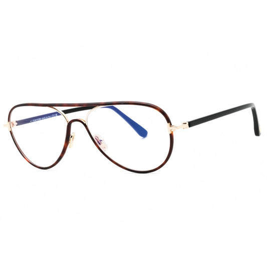 FT5897-B Blonde Havana/Transparente/Blue-Light Block