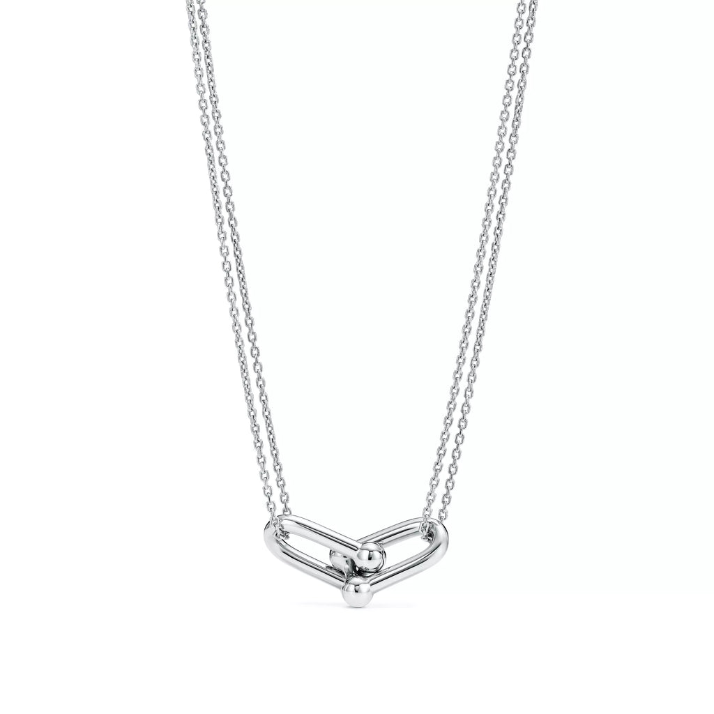 Large Double Link Pendant