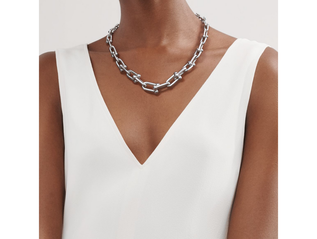 Graduated Link Necklace