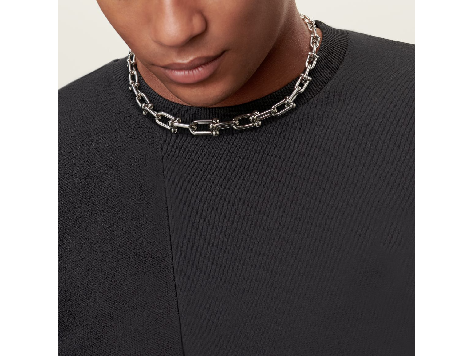 Graduated Link Necklace