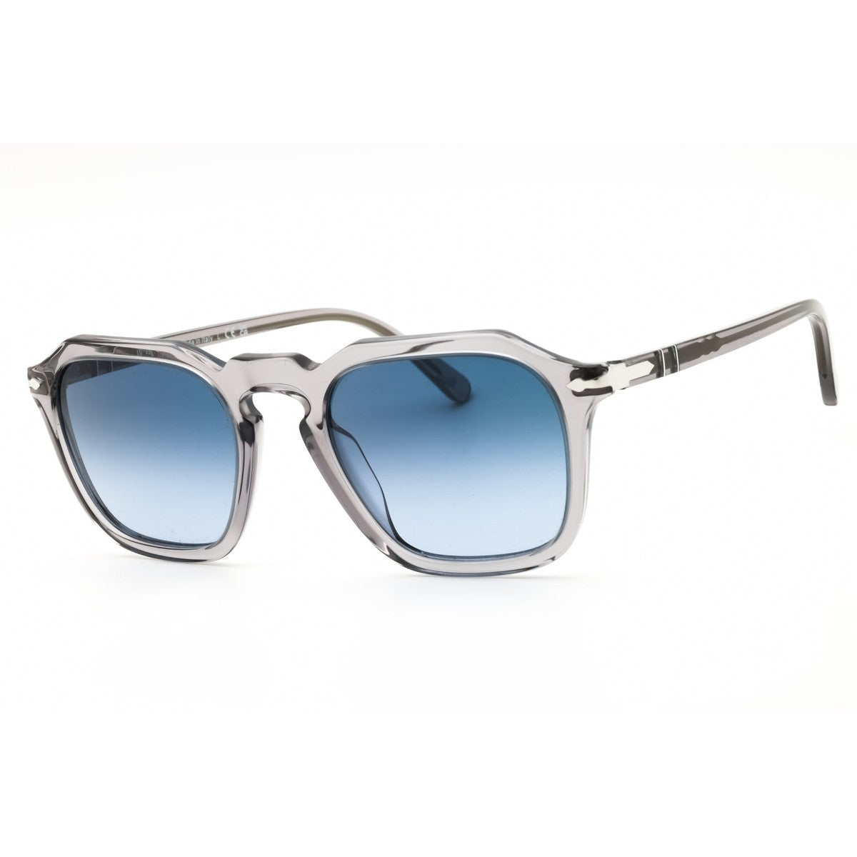 Persol PO3292S | Marco gris transparente | Lentes de sol degradado azul | Unisex