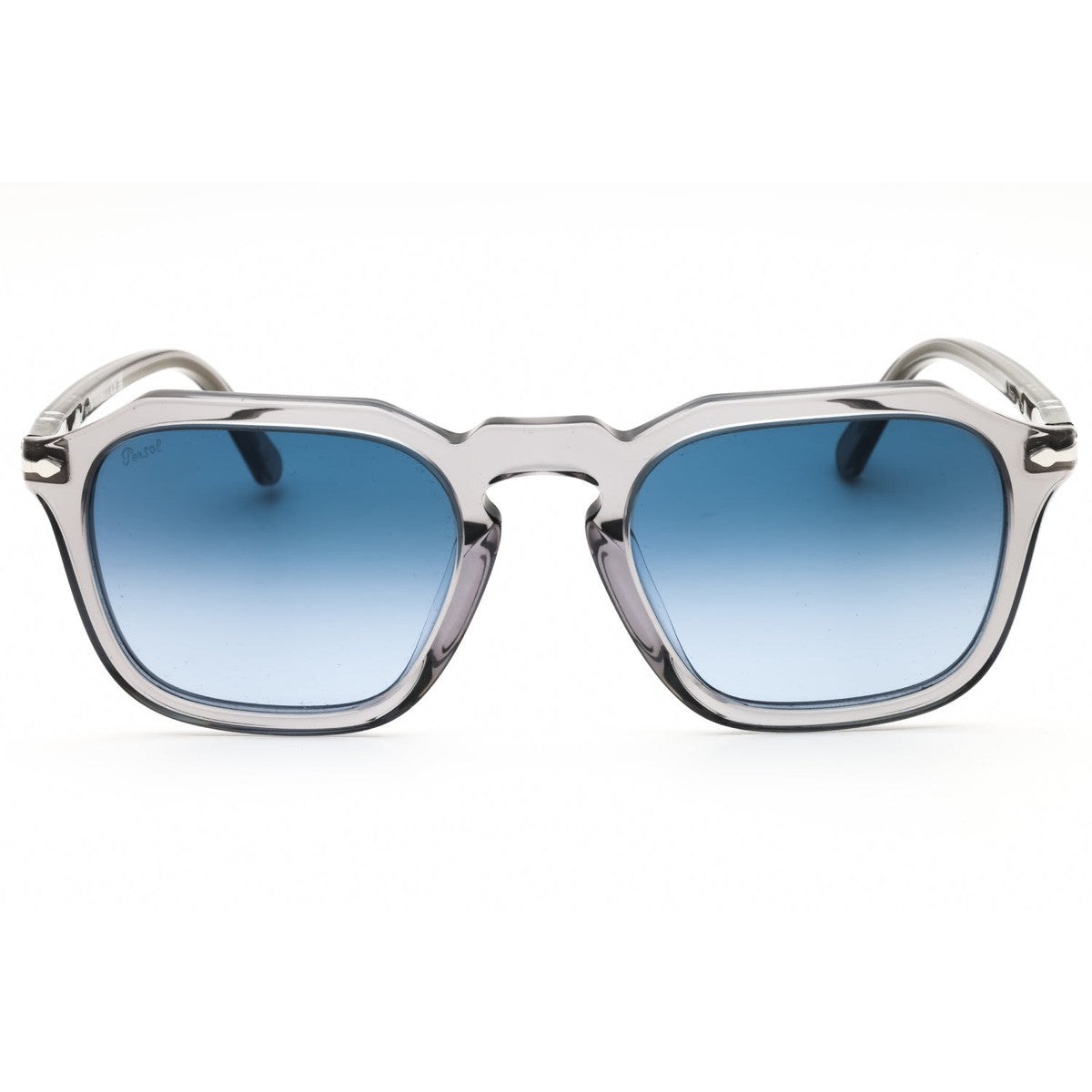 Persol PO3292S | Marco gris transparente | Lentes de sol degradado azul | Unisex