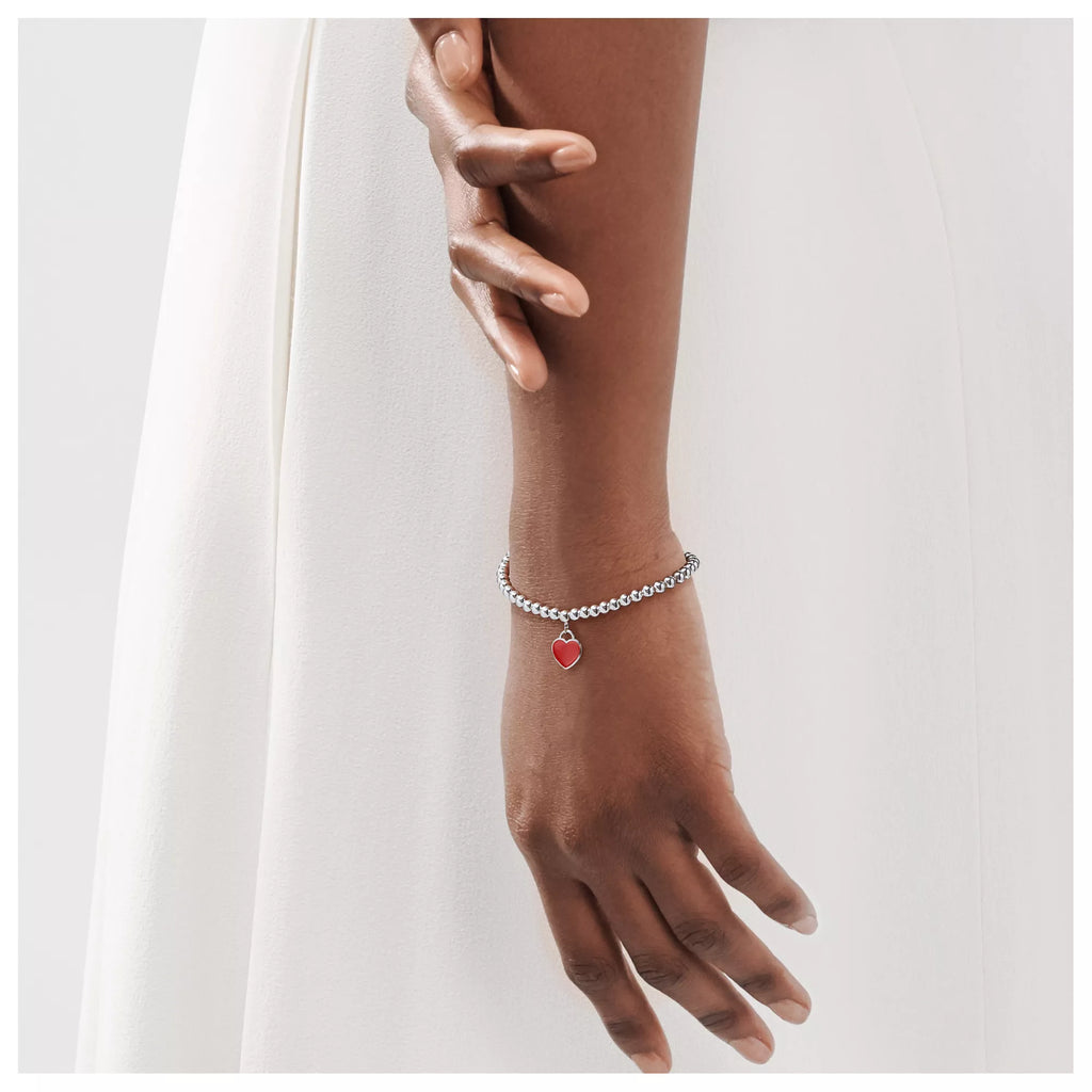 Tiffany Red® Heart Tag Bead Bracelet