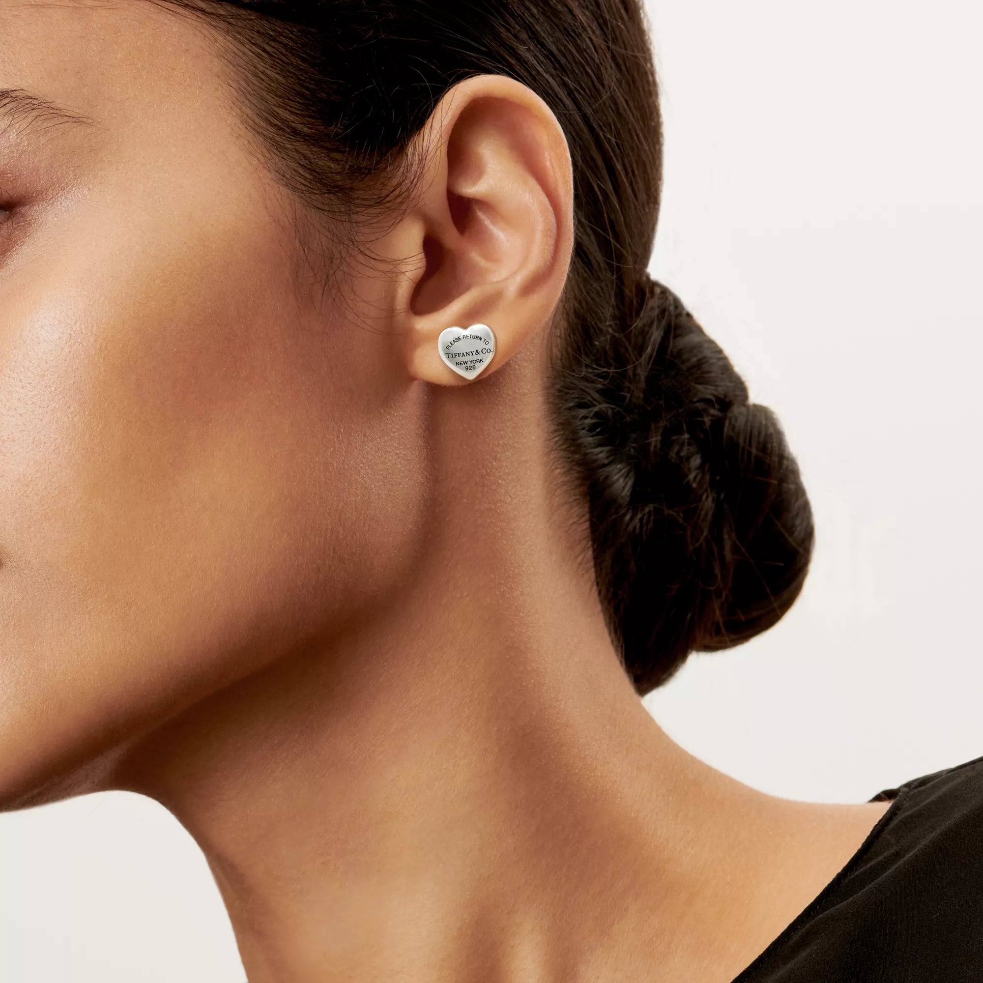 Tiffany Return to  Full Heart Earrings