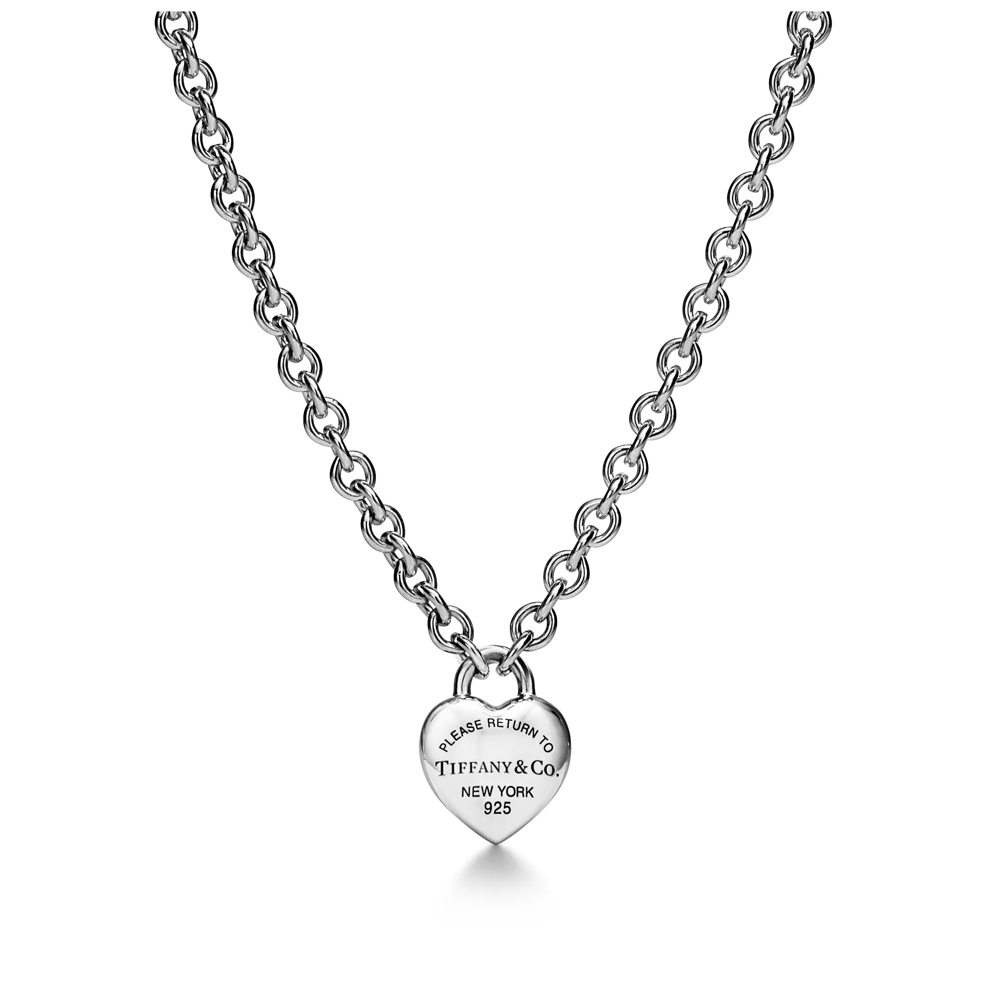 Return to Tiffany Full Heart Toggle Pendant: Sterling Silver