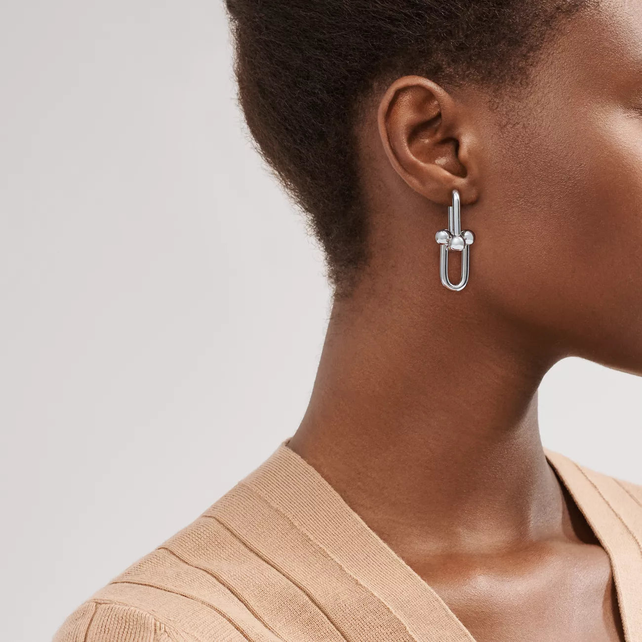 Tiffany HardWear Extra Large Link Earrings (4.6cm)