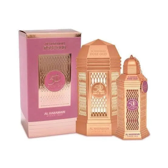 Al Haramain: Rose Oud EDP Unisex 100ML