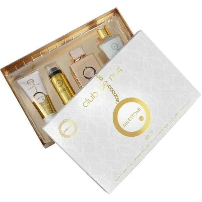 Armaf: Club De Nuit Milestone + Desodorante + Shampoo + Shower Gel EDP Set De Caballero 100ML