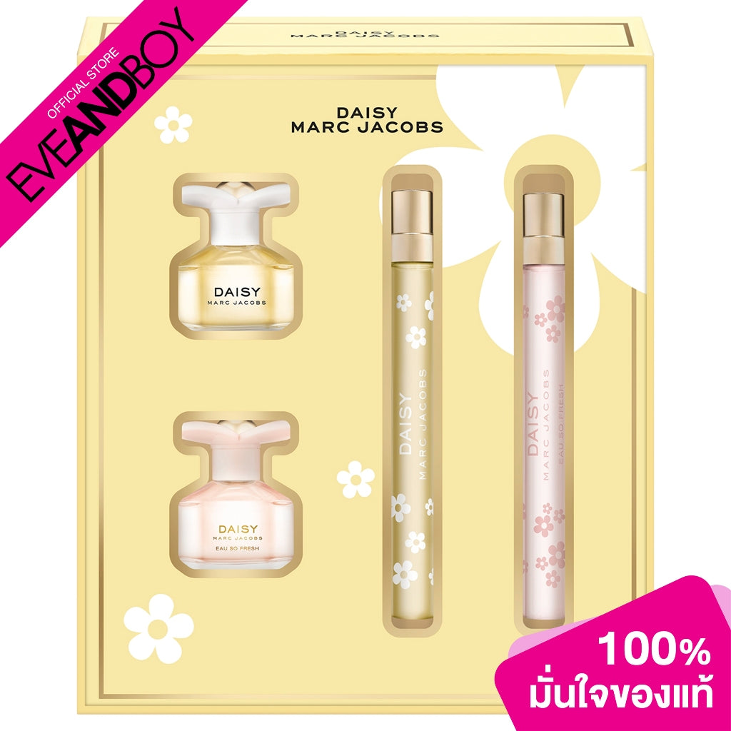 Marc Jacobs: Miniaturas-Daisy EDT 10ML+ Daisy Eau So Fresh  EDT 10ML + Daisy Love 10ML  EDP Set De Dama  10ML