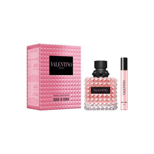 Valentino: Donna Born In Roma + Miniatura 10ML EDP Set Dama 100ML
