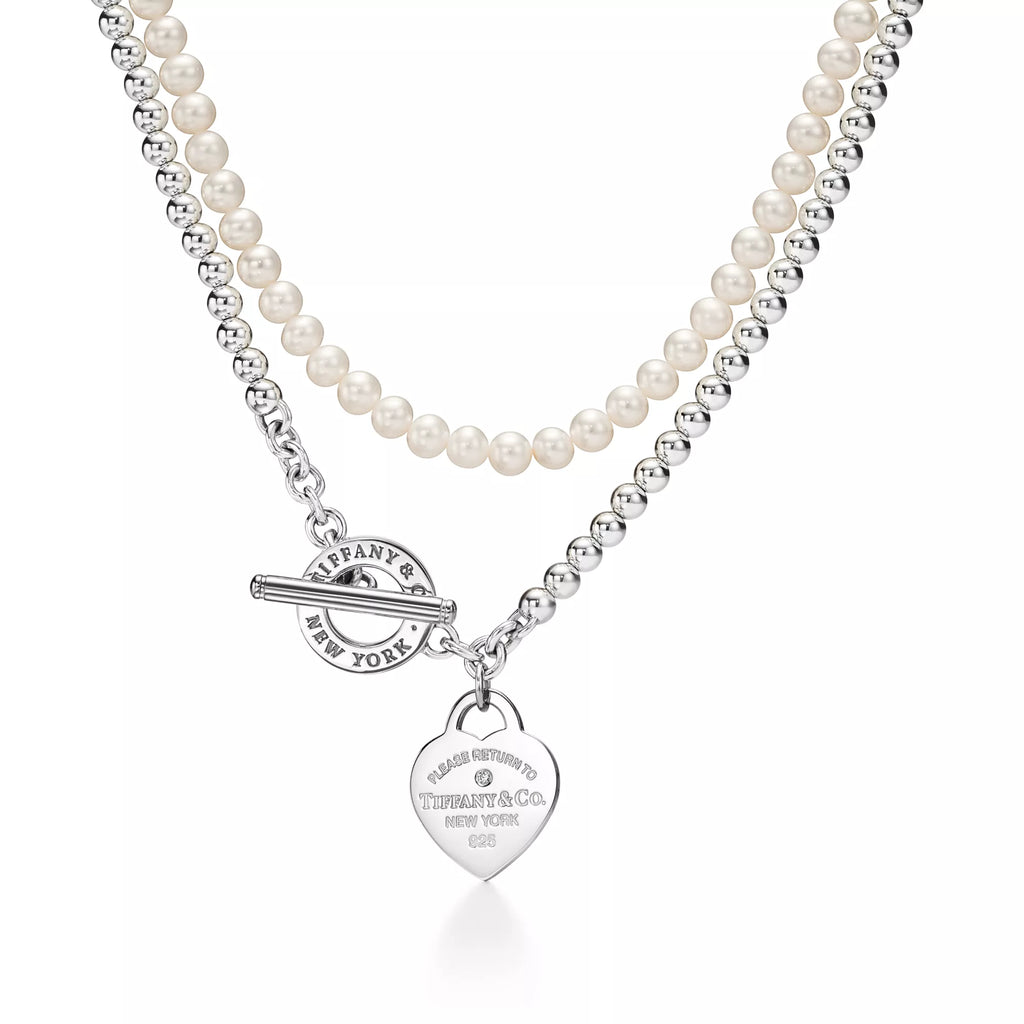 Return to Wrap Necklace with Pearls