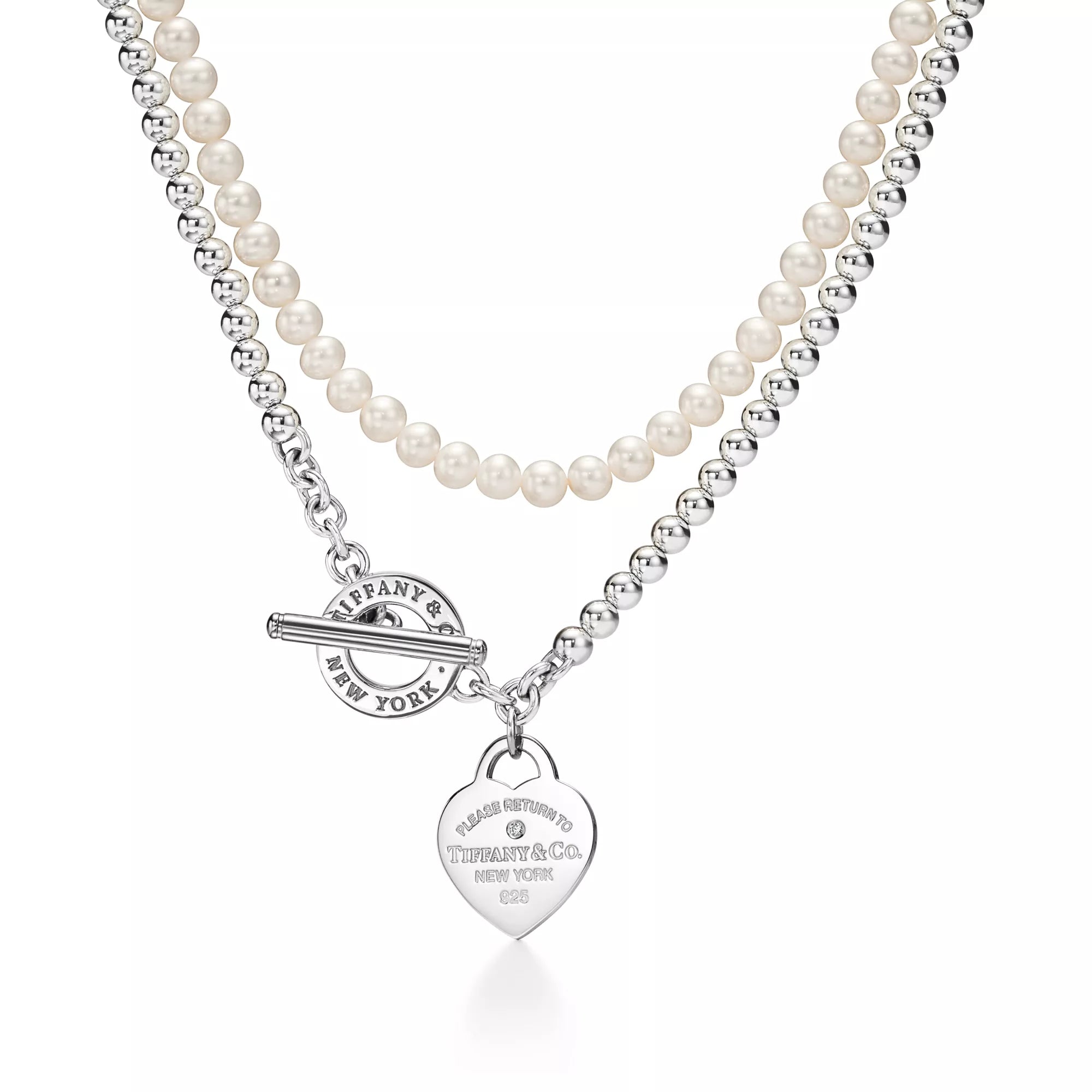 Return to Wrap Necklace with Pearls